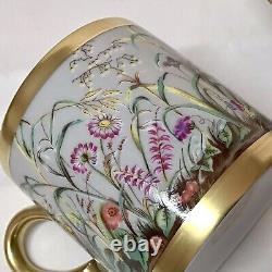 Limoges Royale Fleurs des Champs Cup Saucer ANCIENNE MANUFACTTURE Gold