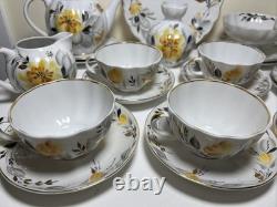 Lomonosov Factory Tea Coffee Set USSR SOVIET UNION RUSSIA 22 Pieces GOLD