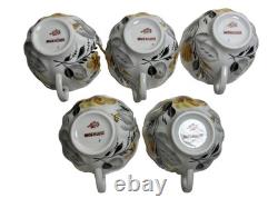 Lomonosov Factory Tea Coffee Set USSR SOVIET UNION RUSSIA 22 Pieces GOLD