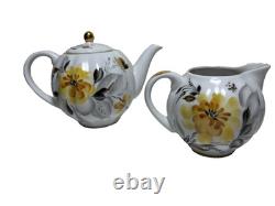 Lomonosov Factory Tea Coffee Set USSR SOVIET UNION RUSSIA 22 Pieces GOLD