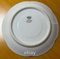 Lot of 10 Limoges France Tea Cups & Saucers Elite Works + Haviland Gold Trim