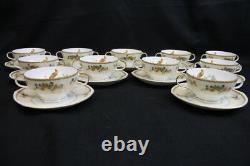 Lot of 22 Pc. Golden Pheasant (Octagonal) ALTROHLAU Footed Bouillon Cup & Saucer