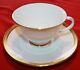 Lovely 12 Pc Set Royal Doulton (6) Tea Cups & (6) Saucers Royal Gold Pattern