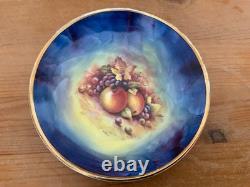 Marquis Fine China Handpainted And Carat Gold Set Of Five Tea Cups And Saucers