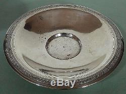 Mexican Spanish Colonial Silver Tea Cup & Saucer, Gold Washed Interior