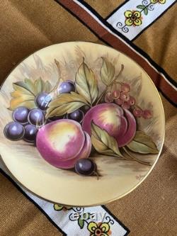 Mint Aynsley Orchard Gold Trio All Signed Original Labels Rare
