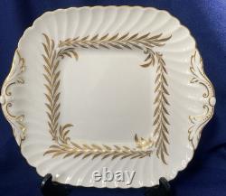 Minton Golden Symphony White Tea Set 21 Pieces Cup Saucer Milk Sugar Side Plate