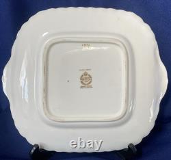 Minton Golden Symphony White Tea Set 21 Pieces Cup Saucer Milk Sugar Side Plate