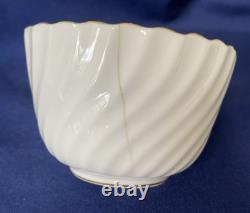 Minton Golden Symphony White Tea Set 21 Pieces Cup Saucer Milk Sugar Side Plate
