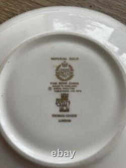 Minton Royal Dalton Imperial Gold cup and saucer