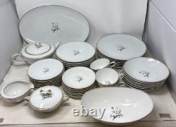 NORITAKE CHINA Japan #5522 Diana 43 Piece Set