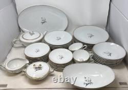 NORITAKE CHINA Japan #5522 Diana 43 Piece Set