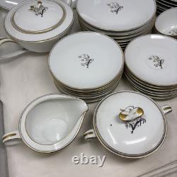 NORITAKE CHINA Japan #5522 Diana 43 Piece Set