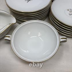 NORITAKE CHINA Japan #5522 Diana 43 Piece Set