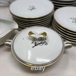 NORITAKE CHINA Japan #5522 Diana 43 Piece Set