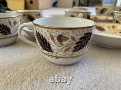 New Hall Antique Porcelain Set Pattern 524 Tea Coffee Cup Saucer Bowl RARE