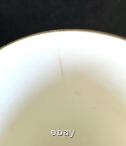 Nippon Morimura Chocolate Pot Cups Saucers Hand Painted Gold Flowers 9 Piece Set