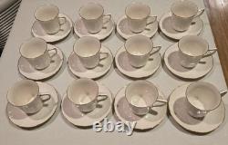 Noritake Chandon Gold 7306 Tea Cups And Saucers. SET OF 12. Preowned