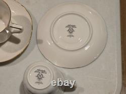 Noritake Chandon Gold 7306 Tea Cups And Saucers. SET OF 12. Preowned