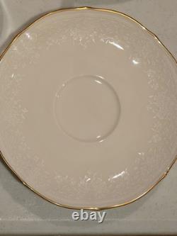 Noritake Chandon Gold 7306 Tea Cups And Saucers. SET OF 12. Preowned