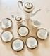 Noritake Goldkin 17 Piece 6-person Cream Gold Coffee Service Japanese Bone China