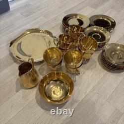 Noritake tea set gold Plated