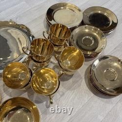 Noritake tea set gold Plated
