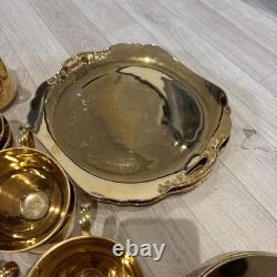 Noritake tea set gold Plated