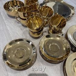 Noritake tea set gold Plated