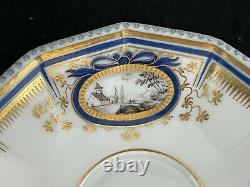 Nymphenburg Porcelain Pearl King's Porzellan Tasse DEMITASSE CUP & SAUCER 2 of 2