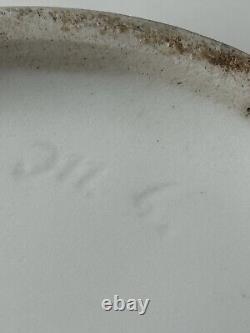 Old Paris Porcelain Empire Period Gild Monograms Lion Face Cup Saucer c1810-1820