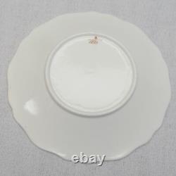 Pair Antique Ridgway 2/1221 Teacups and Saucers and Matching Plate Circa 1830