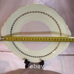 Pair of Vintage (1950s) 24ct Gold Gilded Queen Anne Cups, Saucers, Milk Jug etc