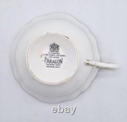 Paragon A1437 Pattern Cabbage Roses Garland Cup & Saucer