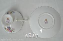 Paragon Bone China F144 Green Gold Fruit Cup & Saucer F144I Rare Minty