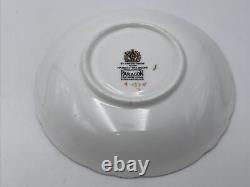 Paragon England Red Rose on Pink Background Golden Tea Cup & Saucer Set