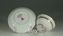 Paragon Queen Mary Tea Cup & Saucer Reproduction signed H. Holdencroft, England