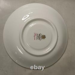 Paragon Tea Cup & Saucer Set Floral Pattern Gold Trim 20-Piece Ceramic Preloved
