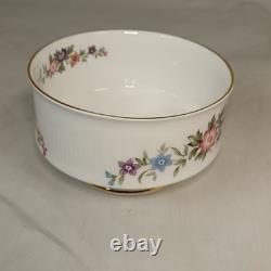 Paragon Tea Cup & Saucer Set Floral Pattern Gold Trim 20-Piece Ceramic Preloved