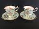 Paragon Tea Cups And Saucers Mint Golden Glory Free Shipping