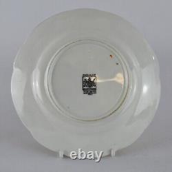 Paragon Trio Cup Saucer Plate Hand Painted Floral Gold Vintage 1930s