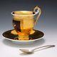 Paris Porcelain Gilded Teacup And Saucer C1830
