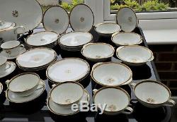 Part Noritake Gold Coast Dinner Service Teapot Platters Cups Saucers Plates Jugs
