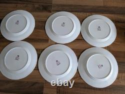 Queen Anne Bone China Gold Scroll Tea Set Tea Plates Cake Plate Milk Jug