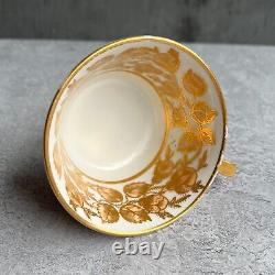 RARE 19th Century Coalport Porcelain Regency Tea Cup And Saucer C 1810