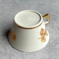 RARE 19th Century Coalport Porcelain Regency Tea Cup And Saucer C 1810