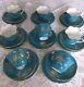 Rare Crown Staffordshire Tea Set For 8 Cups Saucers Plates Antique Bone China