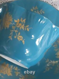RARE Crown Staffordshire Tea Set For 8 Cups Saucers Plates Antique Bone China
