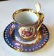 Rare Vintage Kpm Berlin 3pc Set Courting Couple, Gilded Gold, Reticulated, Mint