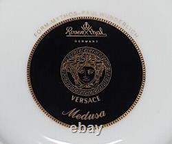 ROSENTHAL VERSACE MEDUSA 25th Anniversary RED FLAT CUP & SAUCER SET